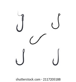 hook logo vector illustration icon design