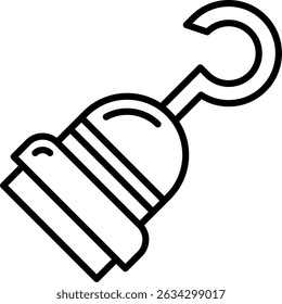 Hook New Creative Icon Design Vector