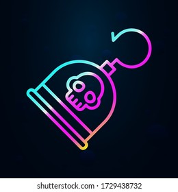 Hook, pirate nolan icon. Simple thin line, outline vector of Pirate icons for ui and ux, website or mobile application