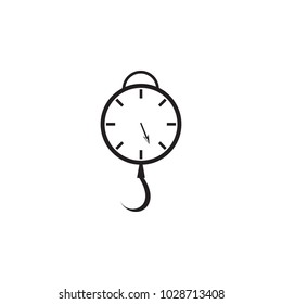 hook scales icon. Element of Measuring items for mobile concept and web apps. Icon for website design and development, app development. Premium icon on white background
