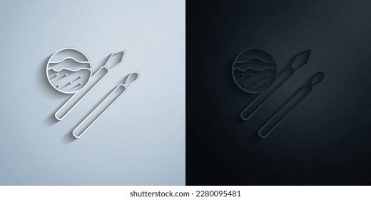 Hook tools paper icon with shadow effect vector illuistration design
