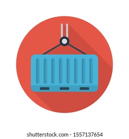 hook vector flat colour icon