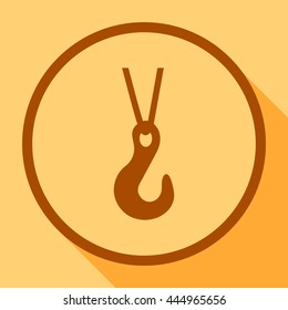  Hook vector icon.