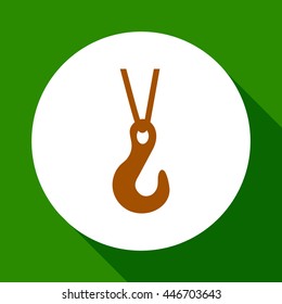  Hook vector icon.