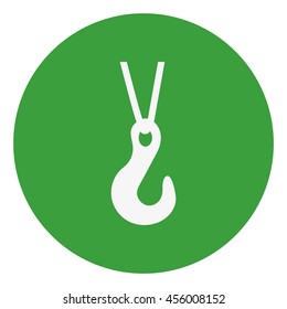  Hook vector icon.