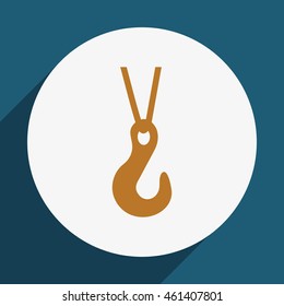  Hook vector icon.
