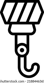 Hook Vector Icon Design Illustration