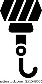 Ilustração de design de ícone de vetor de gancho