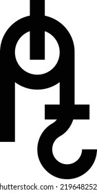 Hook Vector illustration on a transparent background.Premium quality symmbols.Stroke vector icon for concept and graphic design.