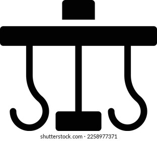 hook Vector illustration on a transparent background. Premium quality symmbols. Glyphs vector icons for concept and graphic design. 
