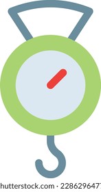 hook Vector illustration on a transparent background. Premium quality symmbols. Line Color vector icons for concept and graphic design. 
