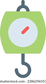 ilustración de gancho Vector en un fondo transparente. Símbolos de calidad superior. Iconos vectoriales de color de línea para el concepto y el diseño gráfico. 
