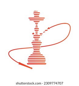 Hookah Arabian Shisha design vector illustration