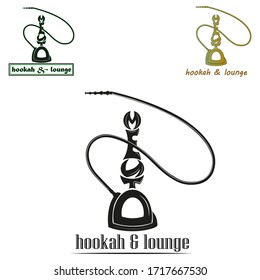 Hookah forming the word "Mentol", in three colors.