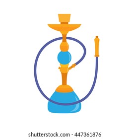 Hookah icon. Arab smoking hookah vector illustration