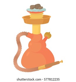 Hookah icon. Cartoon illustration of hookah vector icon for web