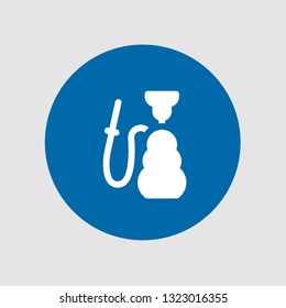  Hookah icon. Editable  Hookah icon for web or mobile.