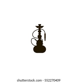 Hookah Icon. Sign Design