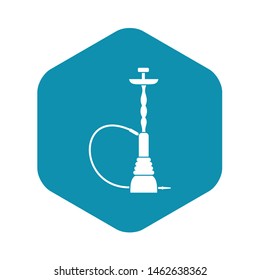 Hookah icon. Simple illustration of hookah vector icon for web