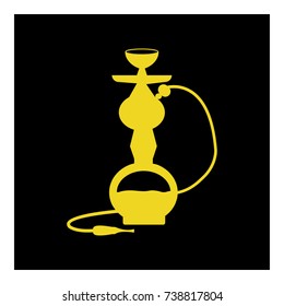 hookah icon vector