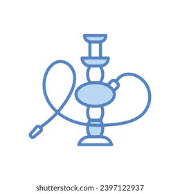 Icono de Hookah vector gráfico