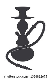 Hookah icon.Hookah icon in white background drawing by illustration
