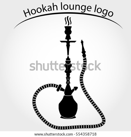 Hookah Logo Stock Vector (Royalty Free) 554358718 - Shutterstock