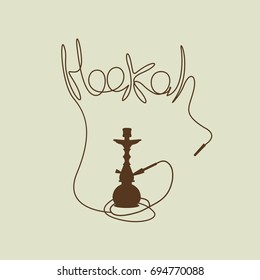 Hookah Logo For The Menu