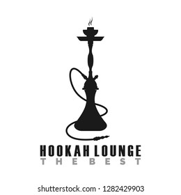 hookah lounge logo illustration