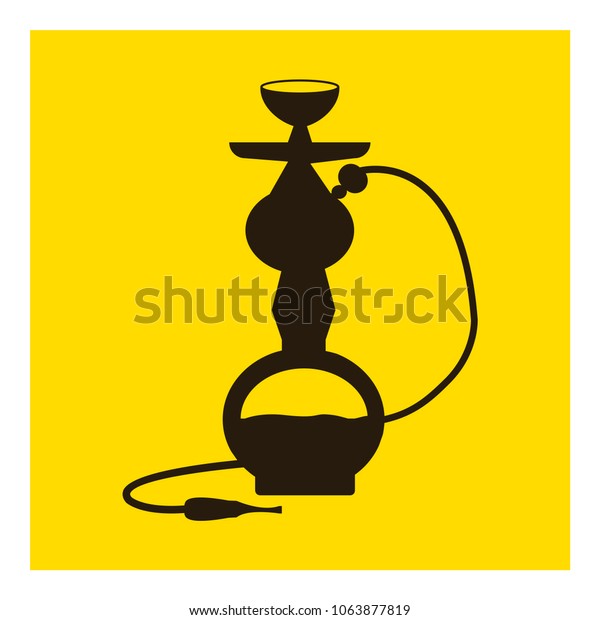 Hookah Shisha Icon Vector Stock Vector Royalty Free