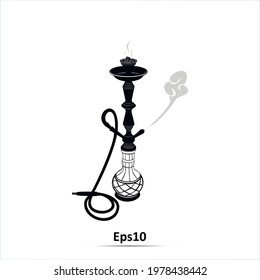 Hookah, Shisha icon. Vector illustration. Eps10