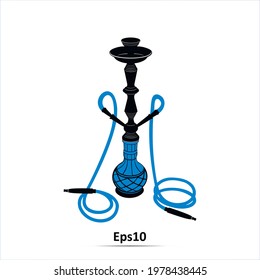Hookah, Shisha icon. Vector illustration. Eps10