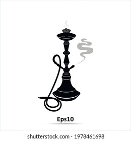 Hookah, Shisha icon. Vector illustration. Eps10