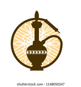 Hookah shisha icon for web and mobile