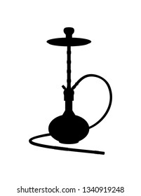 Hookah Smoking silhouette