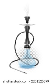 hookah for tobacco smoking and relaxation vector illustration isolated on white background