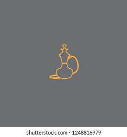 Hookah vector icon