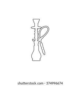 Hookah  - vector icon