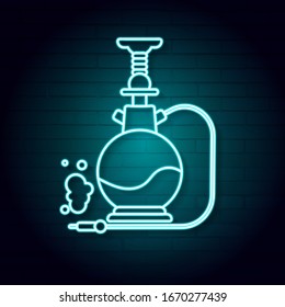Hookah Vector Illustration Suitable For Greeting Card, Poster Or T-shirt Printing.