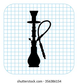 Hookan - black  vector icon