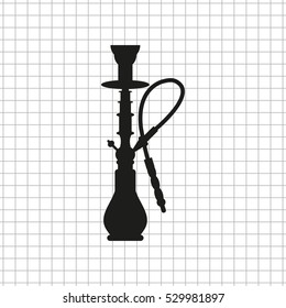 Hookan  - black vector icon