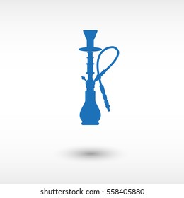 Hookan -  blue vector icon