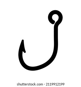 Hooks Vector Isolated On White Background Stock Vector (Royalty Free ...