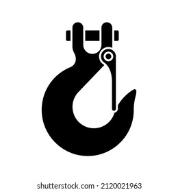 hooks vector isolated on white background. icon hooks isolated. vector illustration