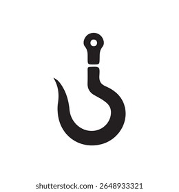 hooks vector isolated on white background. icon hooks isolated on white background