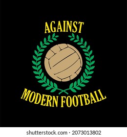 Hooligan Old School Football Ball