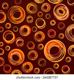 Hoop circle - various color design 