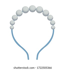 Hoop vector icon.Cartoon vector icon isolated on white background hoop.
