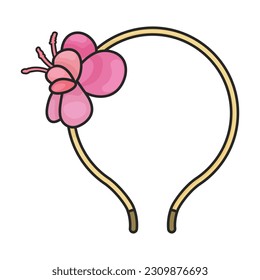 Hoop vector icon.Color vector icon isolated on white background hoop.