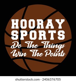 Los deportes náuticos ganan los puntos plantilla de diseño, baloncesto para camiseta, pancarta, afiche, vector de fondo
